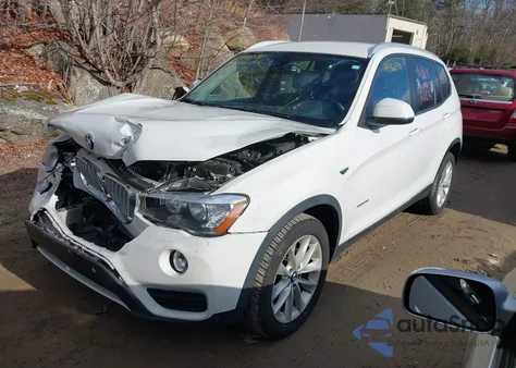 2017 BMW X3 xDrive28I from USA, damaged, VIN 5UXWX9C34H0T18861